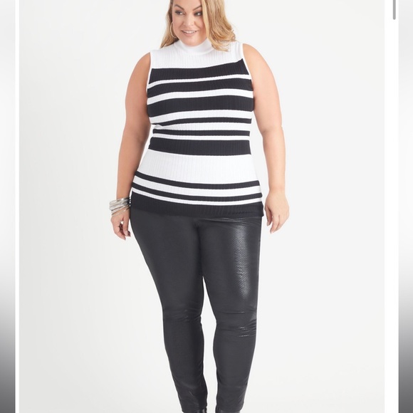 Brand New  Leather Leggings/ Pants Size 22/24, 26/28 - Picture 12 of 14